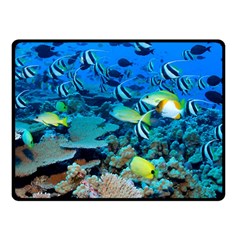 Fr Frigate Shoals Fleece Blanket (small) by trendistuff