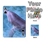 DOLPHIN 2 Playing Cards 54 Designs  Front - SpadeA