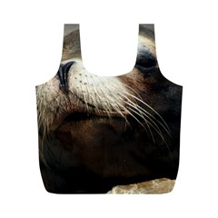 Cute Sea Lion Full Print Recycle Bags (m)  by trendistuff