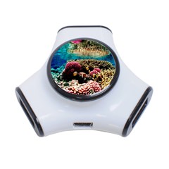 Coral Reefs 1 3-port Usb Hub by trendistuff