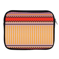 Stripes And Chevrons			apple Ipad 2/3/4 Zipper Case by LalyLauraFLM