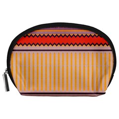 Stripes And Chevrons Accessory Pouch