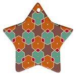 Stars and honeycombs pattern			Ornament (Star) Front