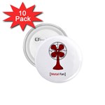 Metal Fan 1.75  Buttons (10 pack) Front