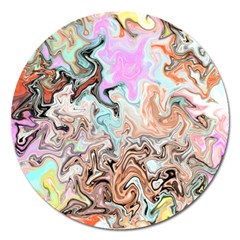 Distortedbeauty Magnet 5  (round) by digitaldivadesigns