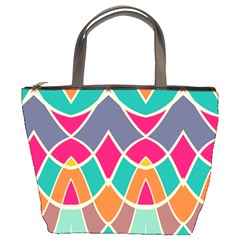 Wavy Design 	bucket Bag by LalyLauraFLM