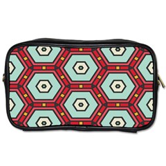 Hexagons Pattern			toiletries Bag (one Side) by LalyLauraFLM