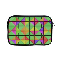 3d Rhombus Pattern			apple Ipad Mini Zipper Case by LalyLauraFLM