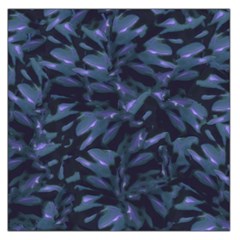 Tropical Dark Pattern Large Satin Scarf (square) by dflcprints