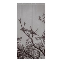 Couple Of Parrots In The Top Of A Tree Shower Curtain 36  X 72  (stall)  by dflcprints
