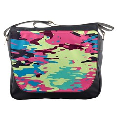 Chaos texture 			Messenger Bag