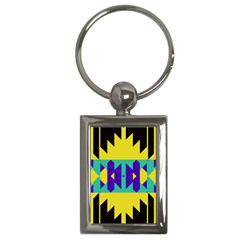 Tribal design 			Key Chain (Rectangle)