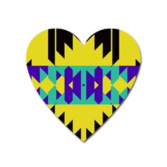 Tribal design 			Magnet (Heart)