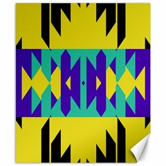 Tribal design 			Canvas 8  x 10 