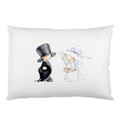 Little Bride And Groom Pillow Cases (two Sides) by Weddings