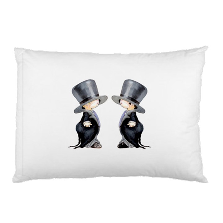 Little Groom and Groom Pillow Cases