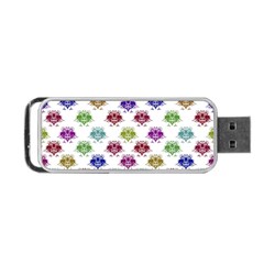 Fantasy Angry Birds Drawings Pattern Portable Usb Flash (one Side) by dflcprints