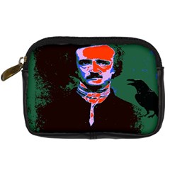 Edgar Allan Poe Pop Art  Digital Camera Cases by icarusismartdesigns