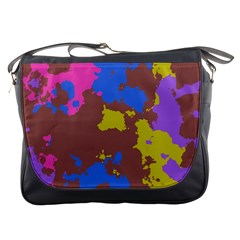 Retro Texture			messenger Bag by LalyLauraFLM