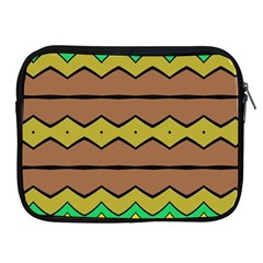 Rhombus And Waves 			apple Ipad 2/3/4 Zipper Case by LalyLauraFLM