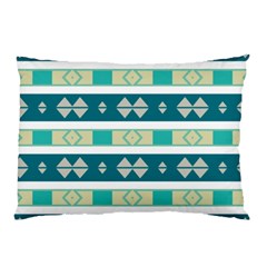 Rhombus And Stripes 			pillow Case by LalyLauraFLM