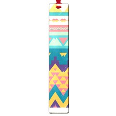 Pastel Tribal Design 			large Book Mark by LalyLauraFLM