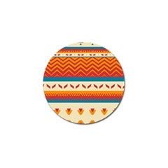 Tribal Shapes  			golf Ball Marker (4 Pack) by LalyLauraFLM