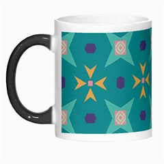 Flowers And Stars Pattern   Morph Mug