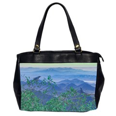 Fantasy Landscape Photo Collage Office Handbags (2 Sides)  by dflcprints