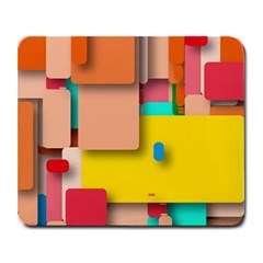 Rounded Rectangles Large Mousepads by hennigdesign