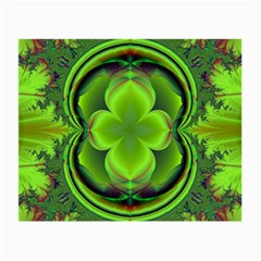 Green Clover Small Glasses Cloth