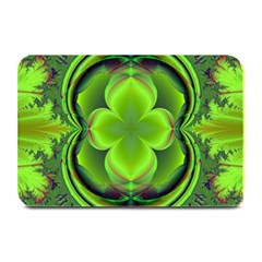 Green Clover Plate Mats