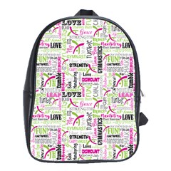 The Gymnast Dictionary In Teamwork School Bag (xl) by GalaxySpirit