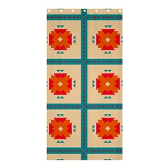 Shapes In Squares Pattern 	shower Curtain 36  X 72  by LalyLauraFLM