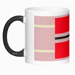 Rectangles In Retro Colors  Morph Mug by LalyLauraFLM