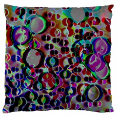 A Dream Of Bubbles 2 Large Cushion Cases (one Side) 