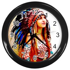 Indian 22 Wall Clocks (black) by indianwarrior