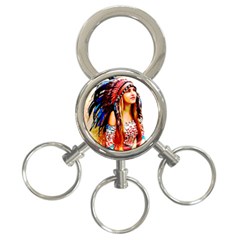 Indian 22 3-ring Key Chains