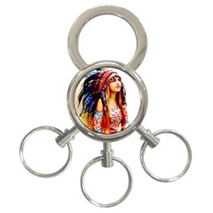 Indian 22 3-ring Key Chains by indianwarrior