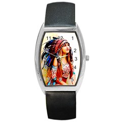 Indian 22 Barrel Style Metal Watch by indianwarrior