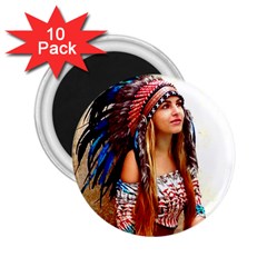 Indian 21 2 25  Magnets (10 Pack) 