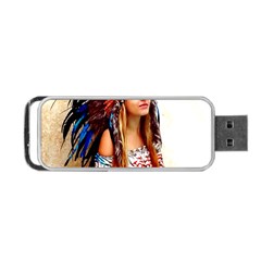 Indian 21 Portable Usb Flash (one Side) by indianwarrior