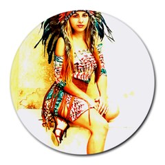 Indian 16 Round Mousepads by indianwarrior