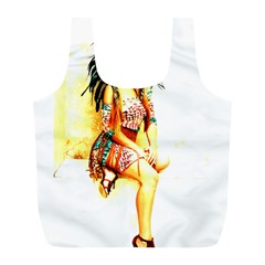 Indian 16 Full Print Recycle Bags (l)  by indianwarrior