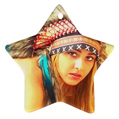 Indian 14 Star Ornament (two Sides)  by indianwarrior