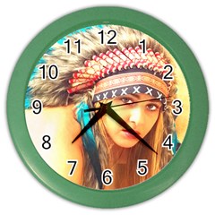 Indian 14 Color Wall Clocks by indianwarrior