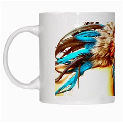 Indian 12 White Mugs