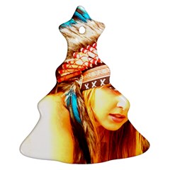 Indian 12 Christmas Tree Ornament (2 Sides) by indianwarrior