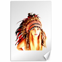 Indian 3 Canvas 20  X 30   by indianwarrior