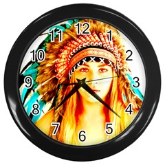 Indian 29 Wall Clocks (black)